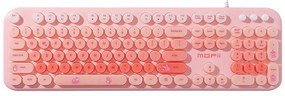MOFII Wired Keyboard Illuminating Love Me (Pink)