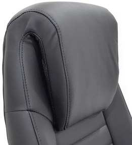 Καρέκλα γραφείου διευθυντή Sonar pakoworld pu μαύρο