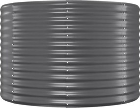 vidaXL Ζαρντινιέρα Ανθρακί 175x100x68εκ Γαλβανισμένος χάλυβας