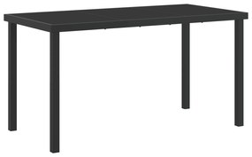vidaXL 5 κομμάτια ΣΕΤ DINING ΓΙΑ ΤΟΝ ΚΗΠΟ Ανοιχτό Γκρίζο Πολυ Ρατάν