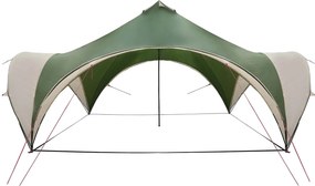 vidaXL Σκηνή Πάρτυ Πράσινο 500 x 500 x 350 εκ. Πολυεστέρας και Χάλυβας