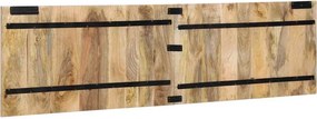 vidaXL κεφαλάρι 180 cm μασίφ ακατέργαστο ξύλο Mango