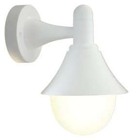 Φωτιστικό τοίχου Rabun 1xE27 Outdoor Wall Lamp White D:24.5cmx23.5cm (80202524) - 80202524 - 80202524