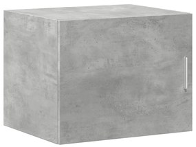 vidaXL Ντουλάπι Τοίχου Γκρι Σκυρ. 50x42,5x40 εκ. Επεξεργασμένο Ξύλο