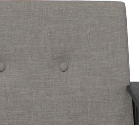 vidaXL Πολυθρόνα Taupe ύφασμα