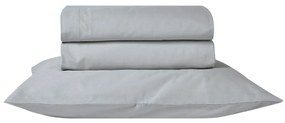 Παπλωματοθήκη Essential 22 Light Grey Kentia Single 160x240cm 100% Πενιέ Βαμβάκι