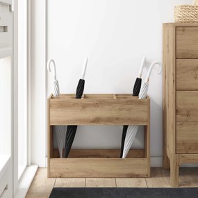 vidaXL Σχέδιο &amp; βάση αποθήκευσης Artisan Oak 65 x 24 x 50 εκ