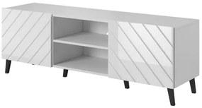 TV stand 150 ABETO mat white/ gloss white DIOMMI CAMA-ABETO-RTV-150-BI/BI