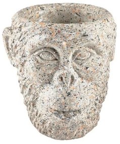 Κασπώ Γορίλας 12457 19x19cm Grey Cement Villa Collection Cement