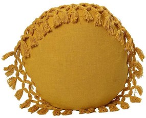 Μαξιλάρι Διακοσμητικό (Με Γέμιση) KUF106 Yellow Espiel 46Χ46 100% Cotton