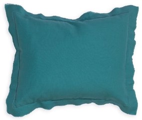 Μαξιλάρι Διακοσμητικό (Με Γέμιση) Minimal Aqua Nef-Nef 55X40 Cotton-Polyester