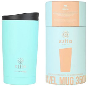 Ποτήρι Θερμός 350ml Estia Save The Aegean Travel Mug Mint 01-20385