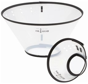 Ελισαβετιανό Κολάρο για Σκύλους KVP Saf-T-Clear Διαφανές (25-38 cm)