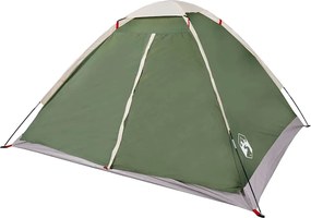 vidaXL Σκηνή Κάμπινγκ 4 Ατόμων Αδιάβροχη Πράσινη