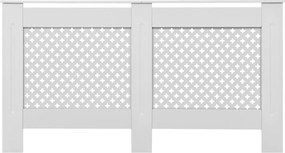 vidaXL Καλύμματα Καλοριφέρ 2 τεμ. Λευκά 152 x 19 x 81,5 εκ. από MDF
