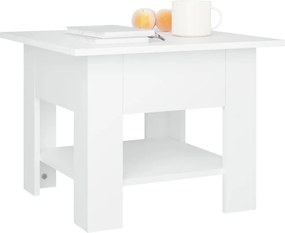 vidaXL Τραπεζάκι Σαλονιού Λευκό 55x55x42 εκ. Επεξεργ. Ξύλο