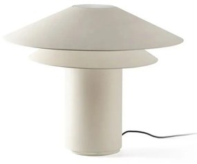Φωτιστικό Επιτραπέζιο Shan 20069 1XE27 60x48,5cm White-Beige Faro Barcelona