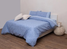 Σετ Σεντόνια Μονά με Λάστιχο 100x200+25 Βασιλική Viopros