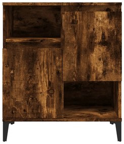 vidaXL Ντουλάπι Καπνιστή Δρυς 60x35x70 εκ. από Επεξεργασμένο Ξύλο