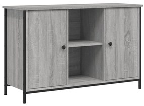 vidaXL Έπιπλο Τηλεόρασης Γκρι Sonoma 100x35x65 εκ. από Επεξεργ. Ξύλο