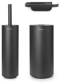 Brabantia 1005678 Σετ Αξεσουάρ Μπάνιου Πλαστικό MindSet Mineral Infinite Grey 3τμχ