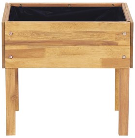 vidaXL Ζαρντινιέρα Υπερυψωμένη 50 x 40 x 45 εκ. από Μασίφ Ξύλο Ακακίας