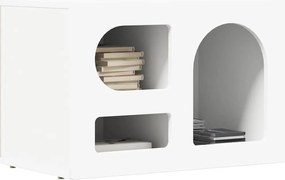 vidaXL Ντουλάπι TV ELST 60 x 35 x 40 εκ. Λευκό Επεξεργασμένο ξύλο