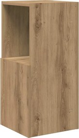 vidaXL Γωνιακό Ντουλάπι Artisan Oak 30,5x30x65εκ Επεξεργασμένο ξύλο