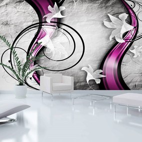 Ταπετσαρία XXL - Flowery Ribbon 500x280