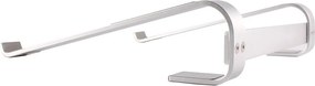POWERTECH μεταλλική βάση laptop PT-1161, έως 18", ασημί