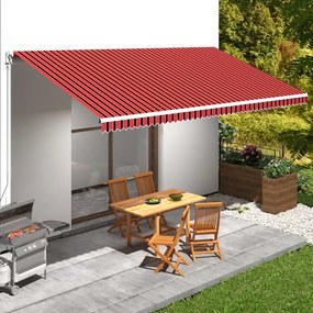 vidaXL Τεντόπανο Πορτοκαλί / Καφέ 600 x 300 εκ. από Καραβόπανο