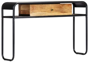 Τραπέζι Κονσόλα 118 x 30 x 75 εκ. από Μασίφ Ξύλο Μάνγκο - Καφέ