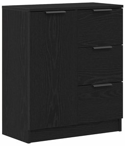 vidaXL Μπουφές Μαύρη Οξυά 180 x 30 x 70 εκ Επεξεργασμένο ξύλο