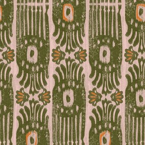 Ταπετσαρία Ikat WP20818 Multi-Green MindTheGap 52x900cm