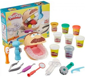 Πλαστελίνη - Παιχνίδι Play-Doh Οδοντίατρος Με Τρυπάνι F1259 Multi Hasbro