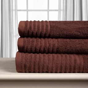 Πετσέτα Χεριών (40x60) Silk Fashion Ερατώ 600gsm Καφέ