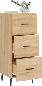 vidaXL Ντουλάπι Sonoma Δρυς 34,5x34x90 εκ. από Επεξεργασμένο Ξύλο