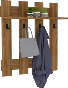 Κρεμάστρα Τοίχου Καρυδία CARINA 70x18x70