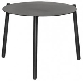 Τραπέζι Κήπου Ola/TM 02-00-1233 Φ49x40cm Black