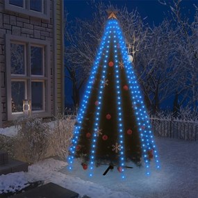 vidaXL Χριστουγεννιάτικα Λαμπάκια Χταπόδι 300 LED Μπλε 300 εκ.