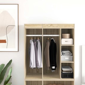 vidaXL Ράβδος Ντουλάπας 12 pcs Ασημί 764 x 15 x 29 mm