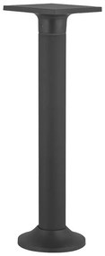 Adeleq Led Κολώνα PC ΄Εμμεσου Φωτισμού Τετράγωνη H70cm 8W 3000Κ Ip54 Γραφίτη 9-899081