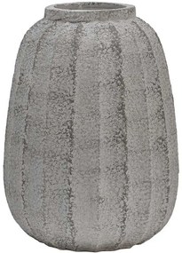 Βάζο 374-225-599 37x37x40cm Grey Πολυρεσίνη