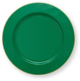 ΜΕΤΑΛΛΙΚΗ ΠΙΑΤΕΛΑ ΣΕΡΒΙΡΙΣΜΑΤΟΣ Δ32cm PIP STUDIO - METAL DARK GREEN