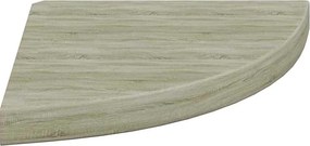 vidaXL Ράφια Τοίχου Γωνιακά 4 τεμ. Χρώμα Δρυός 35x35x3,8 εκ. MDF