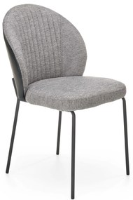 60-21268 K471 chair grey/black DIOMMI V-CH-K/471-KR, 1 Τεμάχιο