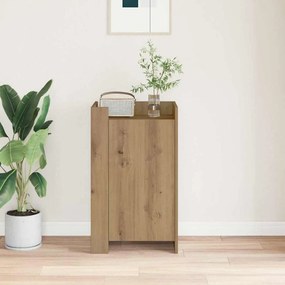 vidaXL Πλαϊνό γραφείο Artisan Oak 45 x 35 x 75 εκ