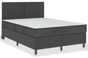 Πλαίσιο Κρεβατιού Boxspring Γκρι 160 x 200 εκ. Υφασμάτινο - Γκρι