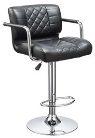 BAR83 ΜΑΥΡΟ PU ΣΚΑΜΠΟ ΜΕ ΑΜΟΡΤΙΣΕΡ 51x50x110εκ. ΤΕΜΑΧΙΑ 2 43.2378