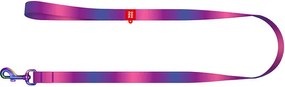 WAUDOG gradient nylon dog leash, 20mm wide, 122cm long, purple